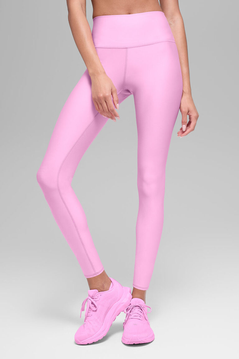 Леггинсы Alo Yoga 7/8 High-Waist Airlift Legging «Candy Heart Pink» Женская