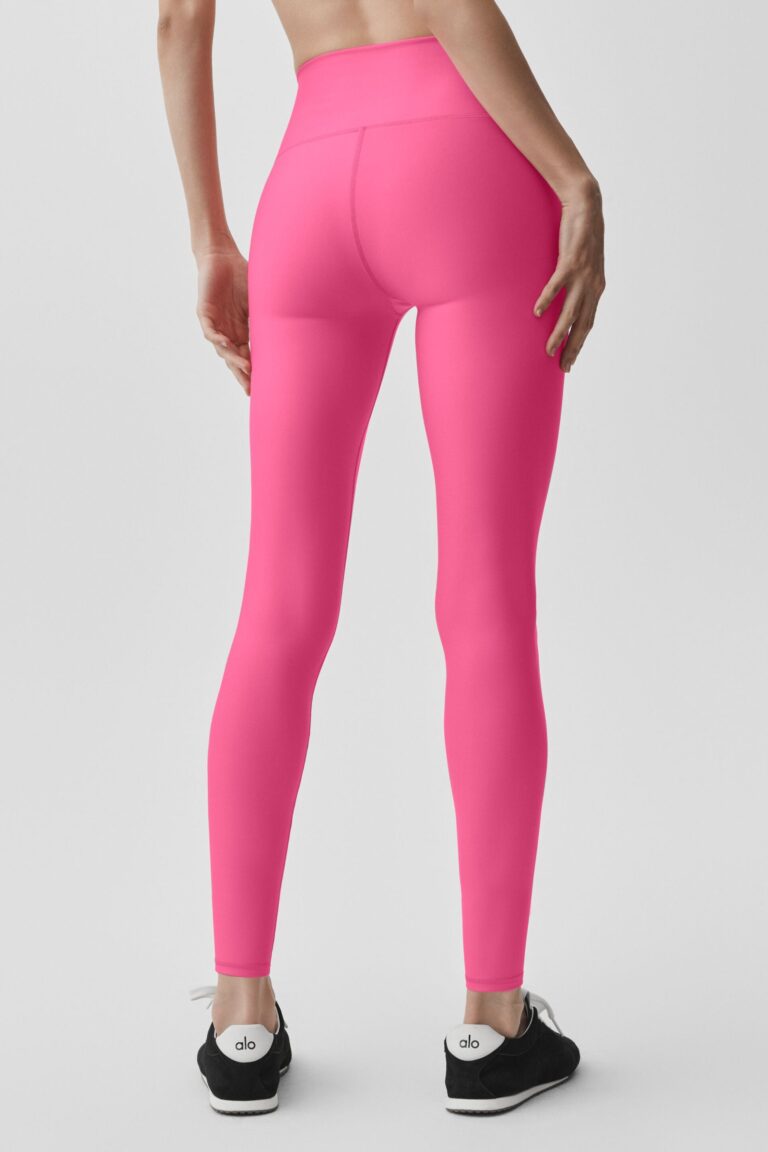 Леггинсы Alo Yoga 7/8 High-Waist Airlift Legging «Paradise Pink» Женская