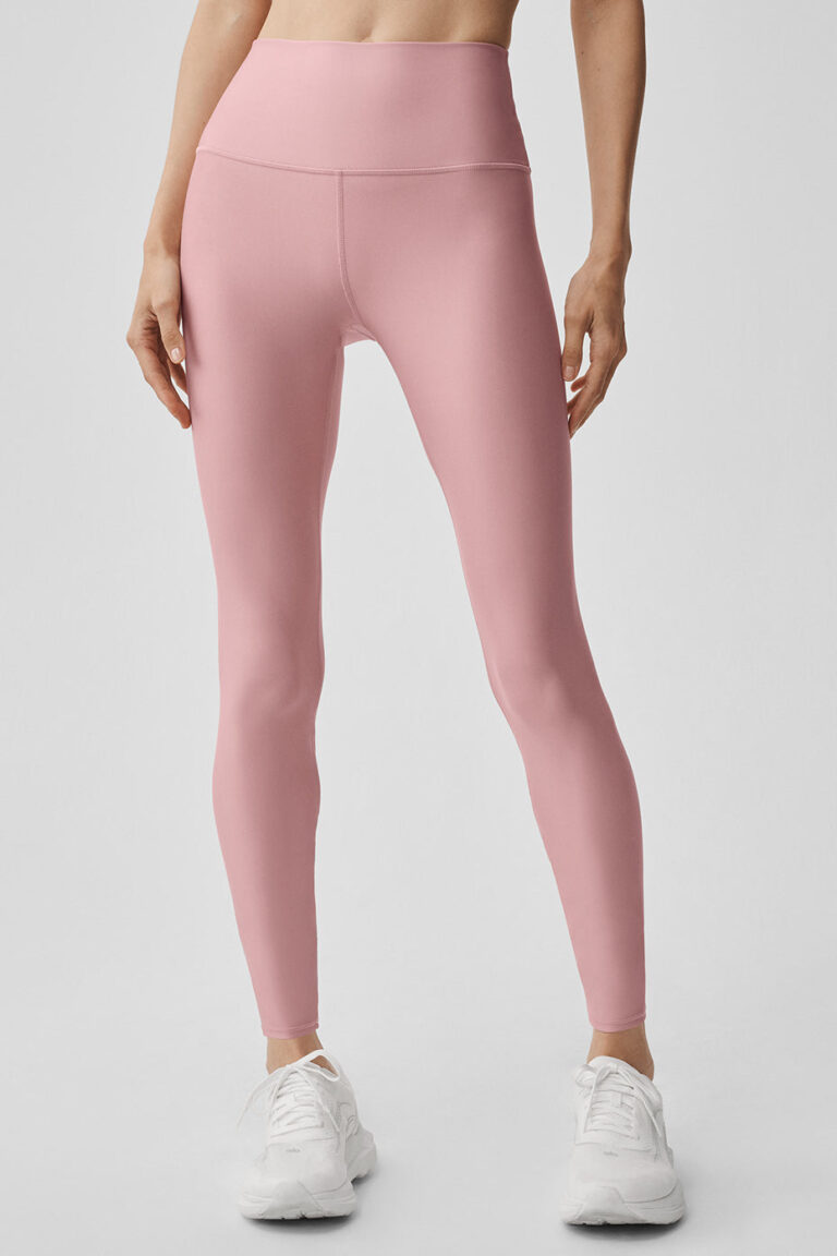 Леггинсы Alo Yoga 7/8 High-Waist Airlift Legging «Vintage Pink» Женская