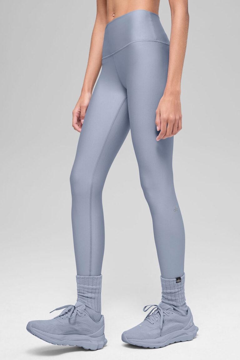 Леггинсы Alo Yoga 7/8 High-Waist Airlift Legging «Winter Frost» Женская