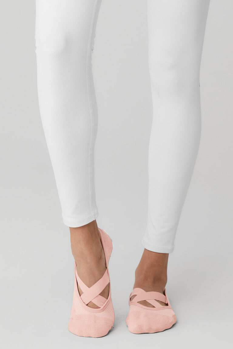 Носки Alo Yoga Women's Pivot Barre Sock «Pale Mauve» Женская