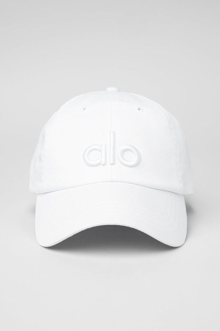 Кепка Alo Yoga Off-Duty Cap «White» Унисекс