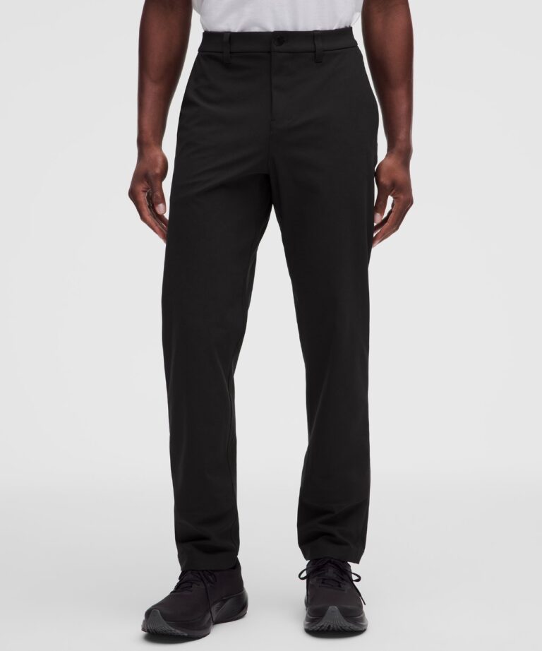 Брюки lululemon ABC Classic-Fit Pant 32″ «Black» Мужская