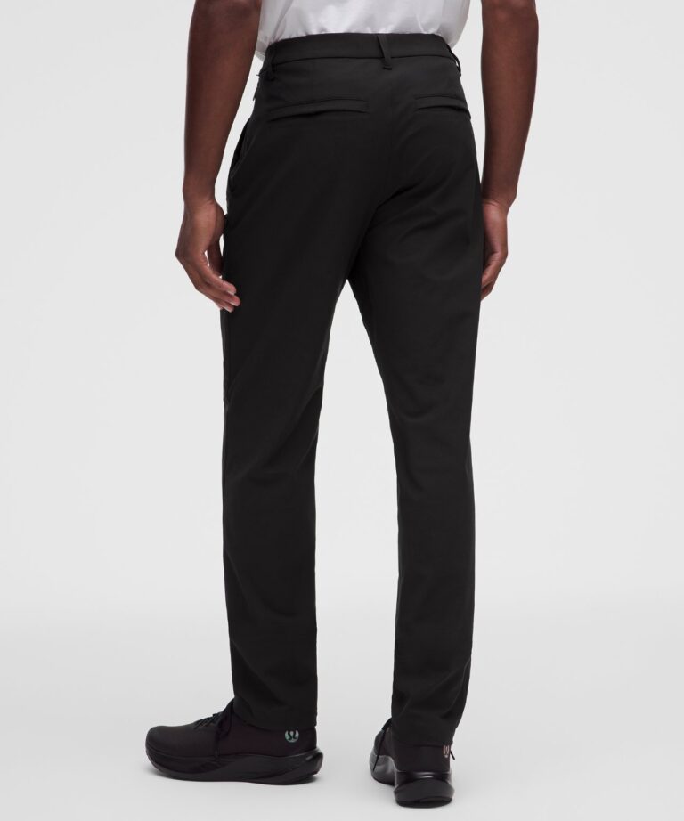 Брюки lululemon ABC Classic-Fit Pant 32″ «Black» Мужская