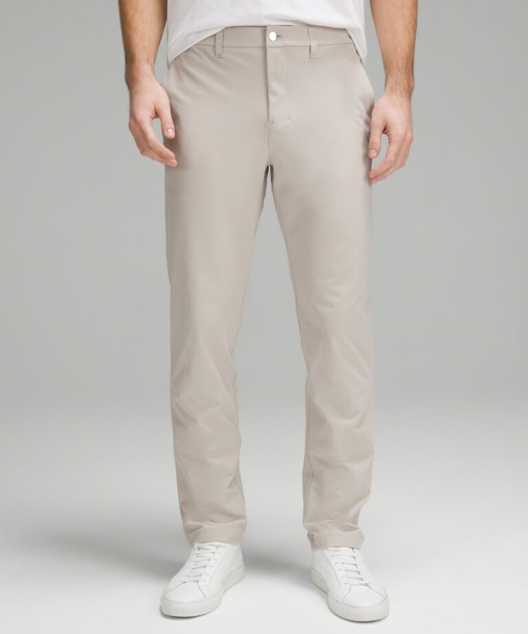 Брюки lululemon ABC Classic-Fit Pant 32″ «Raw Linen» Мужская