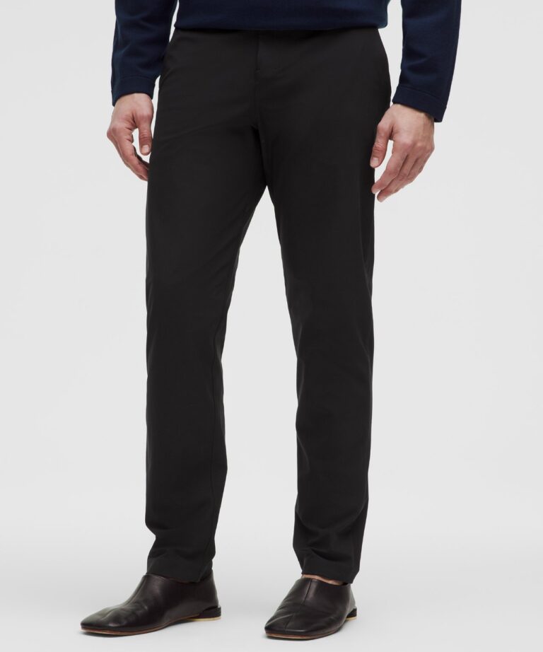 Брюки lululemon ABC Classic-Fit Pant 30″ «Black» Мужская