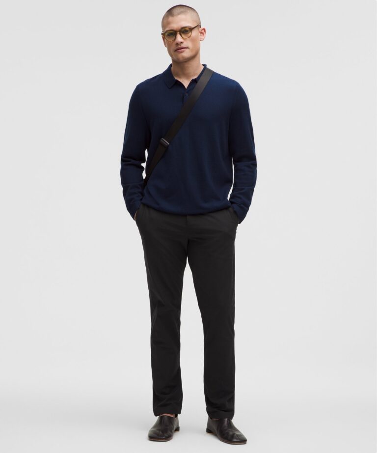 Брюки lululemon ABC Classic-Fit Pant 30″ «Black» Мужская