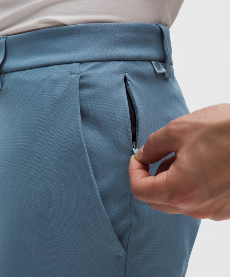 Брюки lululemon ABC Classic-Fit Pant 30″ «Steel Teal» Мужская