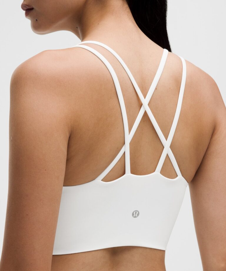 Топ lululemon Like a Cloud Long Bra «White» Женская