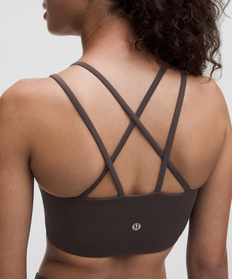 Топ lululemon Like a Cloud Long Bra «Mahogany Muse» Женская