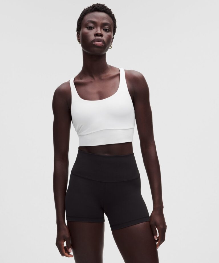 Топ lululemon Energy Long Bra «White» Женская