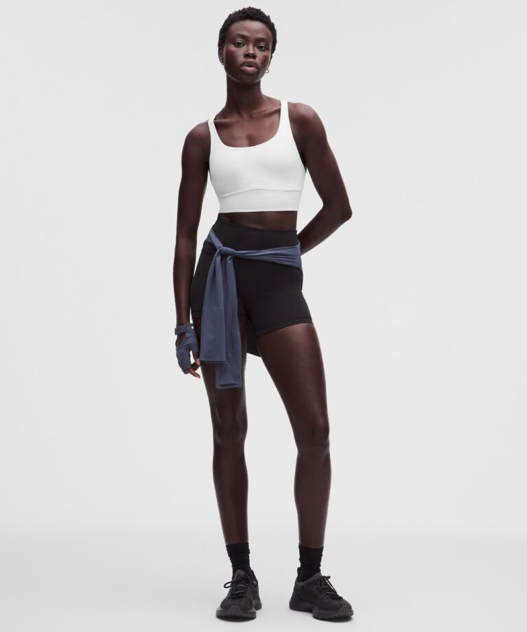 Топ lululemon Energy Long Bra «White» Женская
