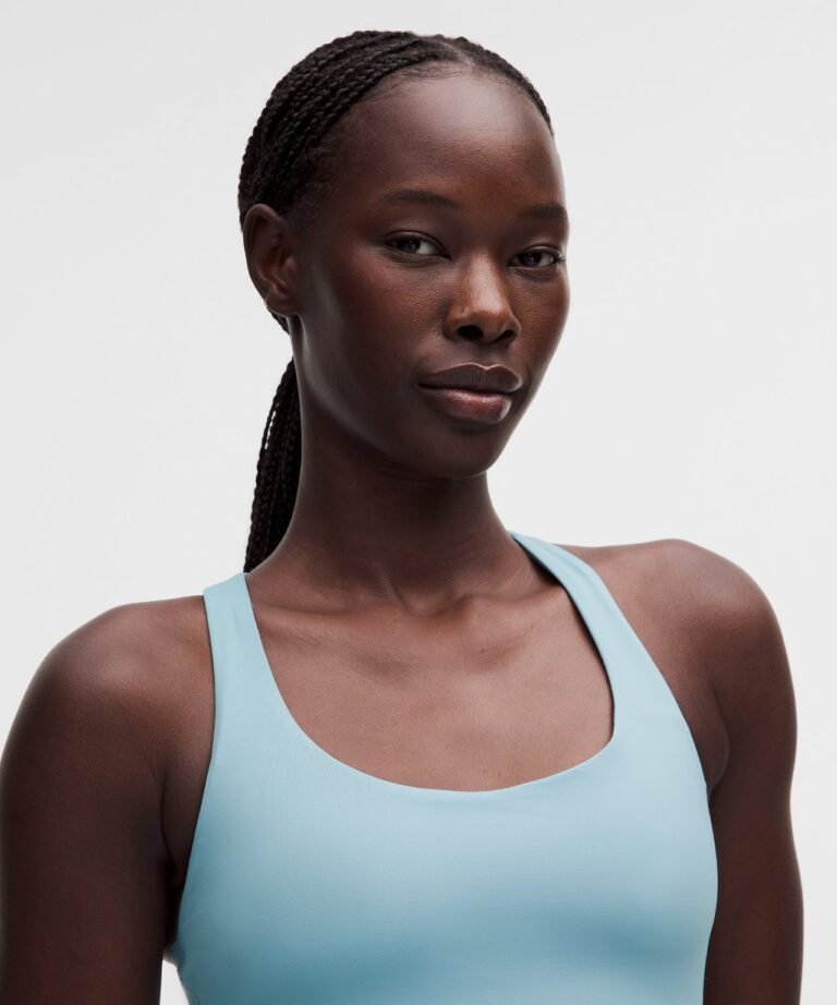 Топ lululemon Energy Long Bra «Sea Foam Blue» Женская