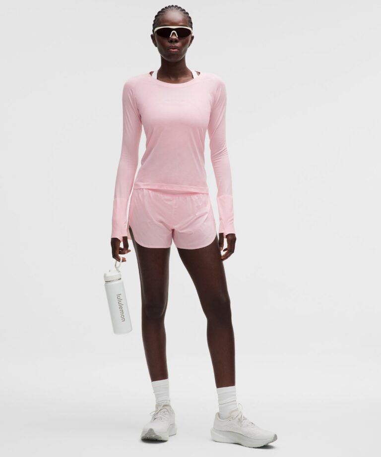 Лонгслив lululemon Swiftly Tech Long-Sleeve Shirt 2.0 «Pearl Pink» Женская