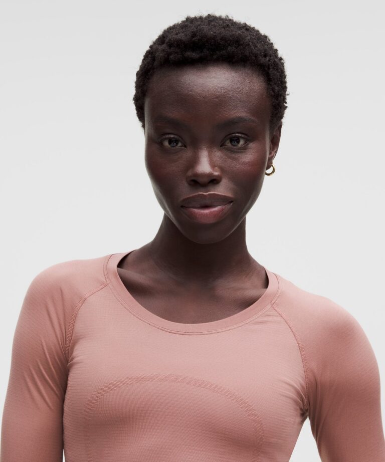 Лонгслив lululemon Swiftly Tech Long-Sleeve Shirt 2.0 «Baked Pink» Женская