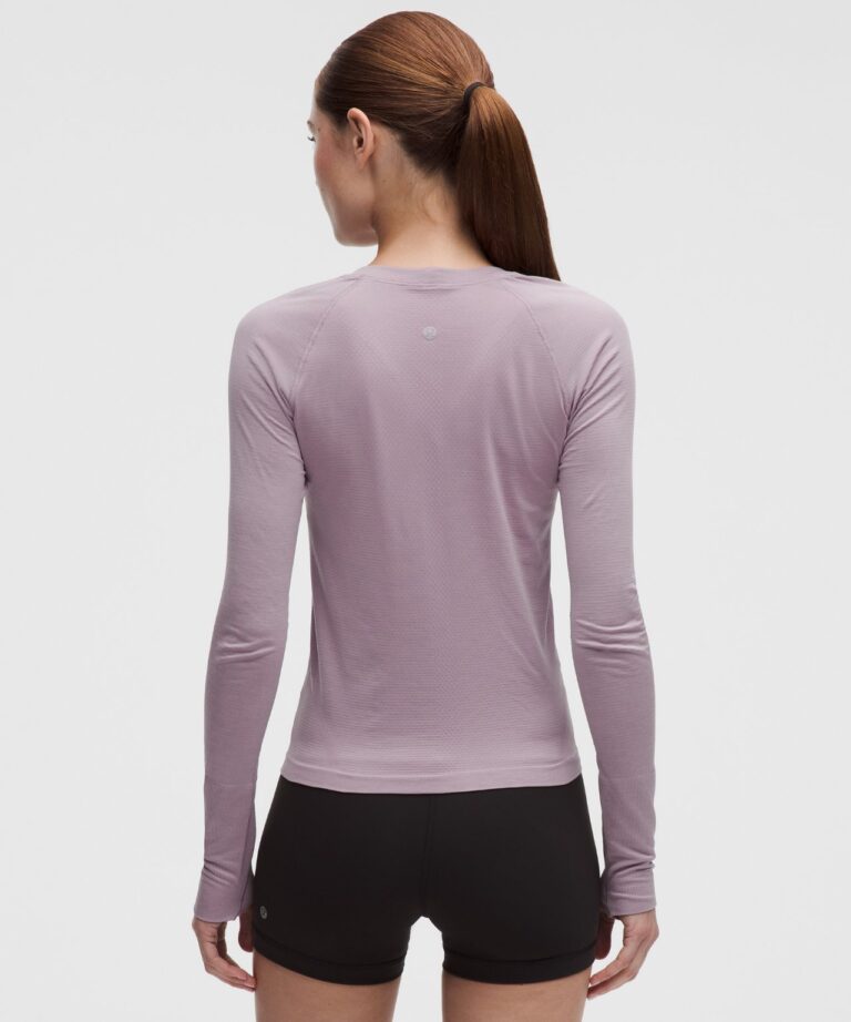 Лонгслив lululemon Swiftly Tech Long-Sleeve Shirt 2.0 «Haze Purple» Женская
