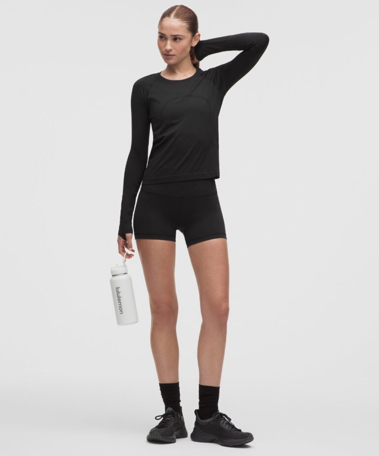 Лонгслив lululemon Swiftly Tech Long-Sleeve Shirt 2.0 «Black» Женская