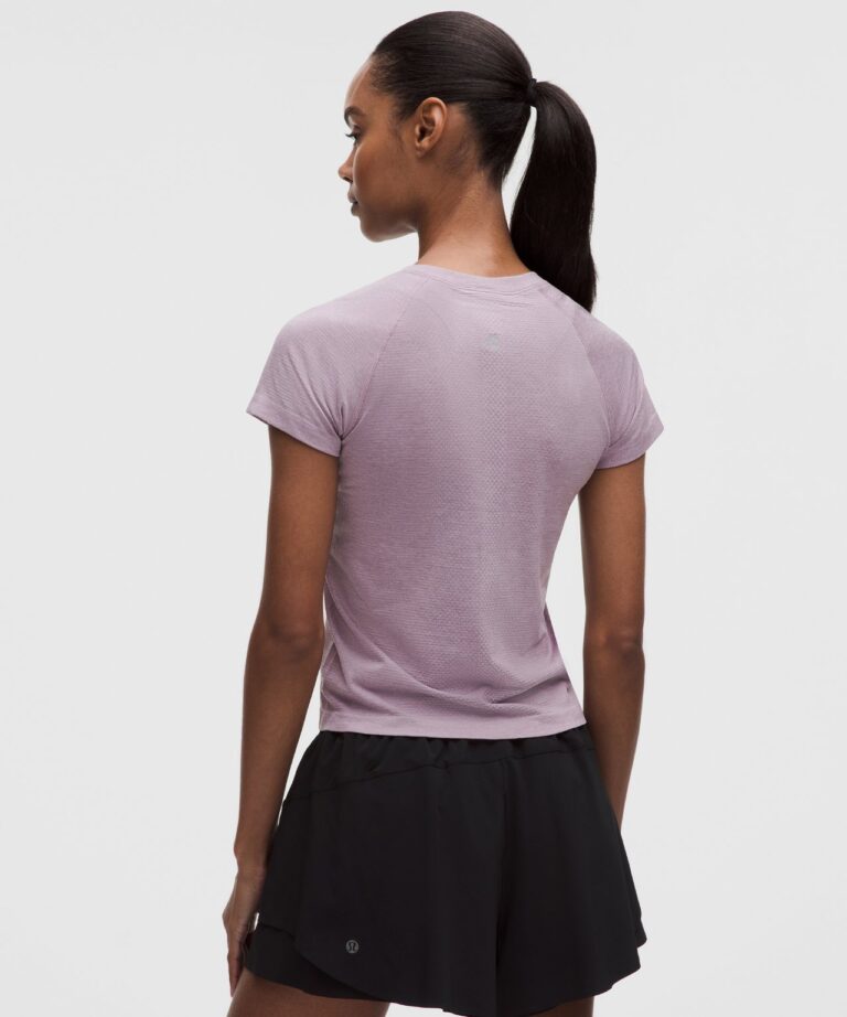 Футболка lululemon Swiftly Tech Short-Sleeve Shirt 2.0 «Lilac Pulse/Lotus Purple» Женская