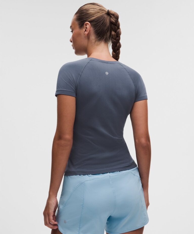 Футболка lululemon Swiftly Tech Short-Sleeve Shirt 2.0 «Dusty Diamond Grey» Женская