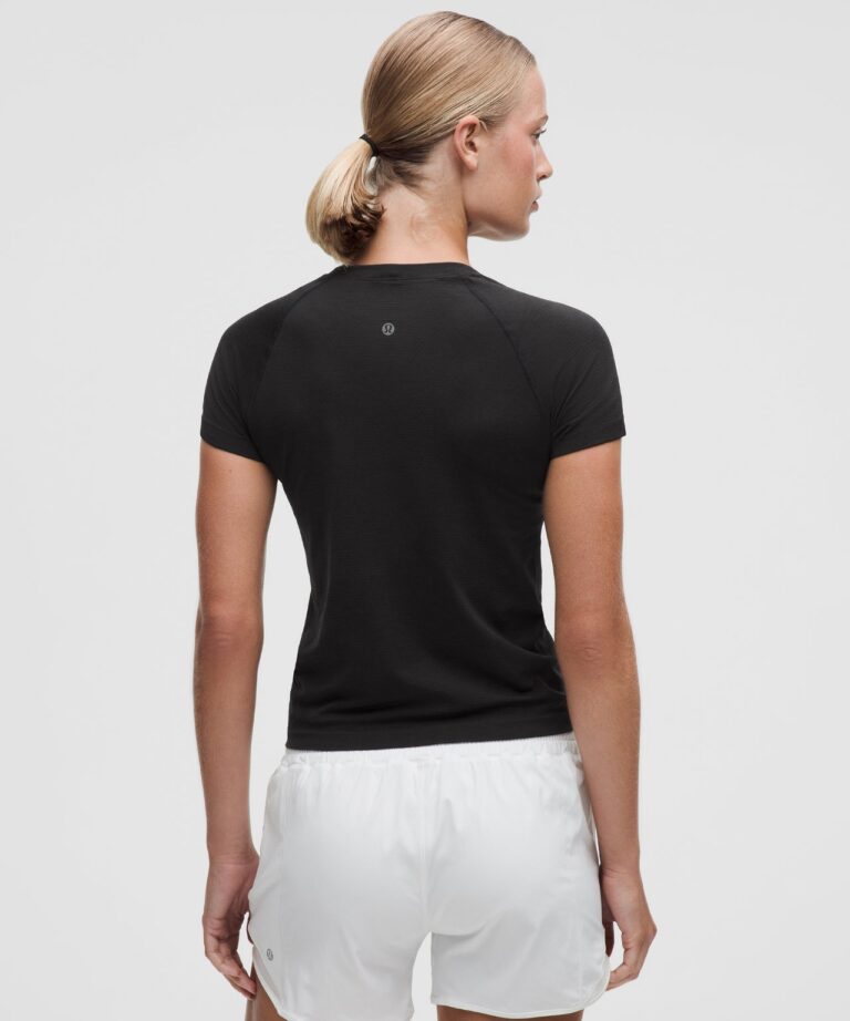 Футболка lululemon Swiftly Tech Short-Sleeve Shirt 2.0 «Black» Женская