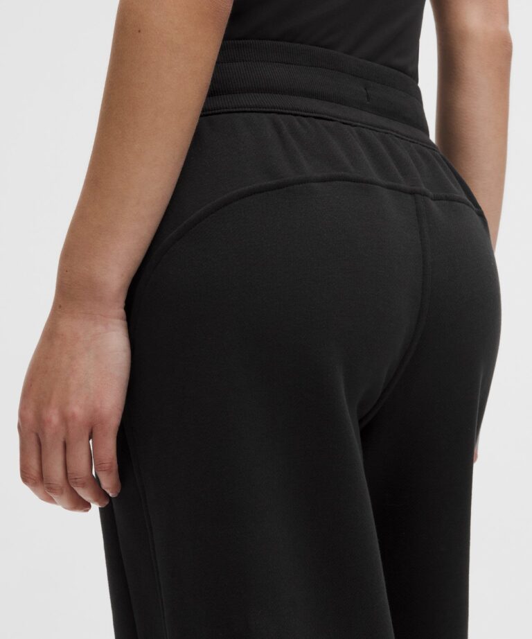 Брюки lululemon Scuba Mid-Rise Wide-Leg Pant «Black» Женская