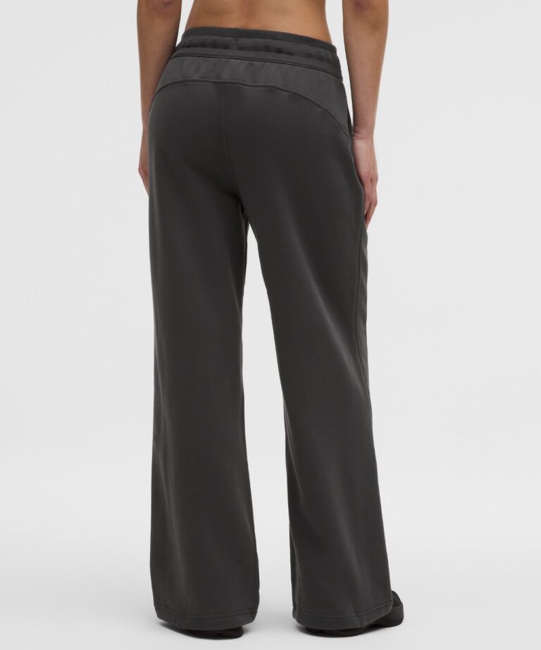 Брюки lululemon Scuba Mid-Rise Wide-Leg Pant «Graphite Grey» Женская