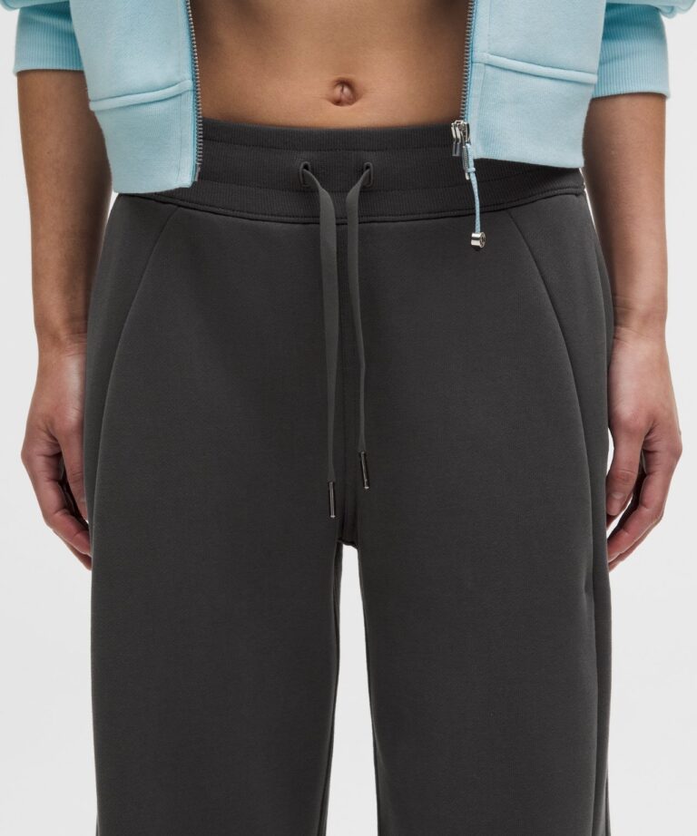 Брюки lululemon Scuba Mid-Rise Wide-Leg Pant «Graphite Grey» Женская