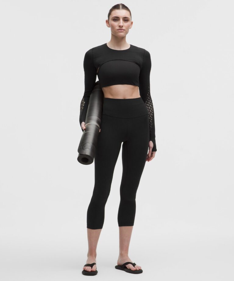 Леггинсы lululemon Align High-Rise Pant 23″ «Black» Женская