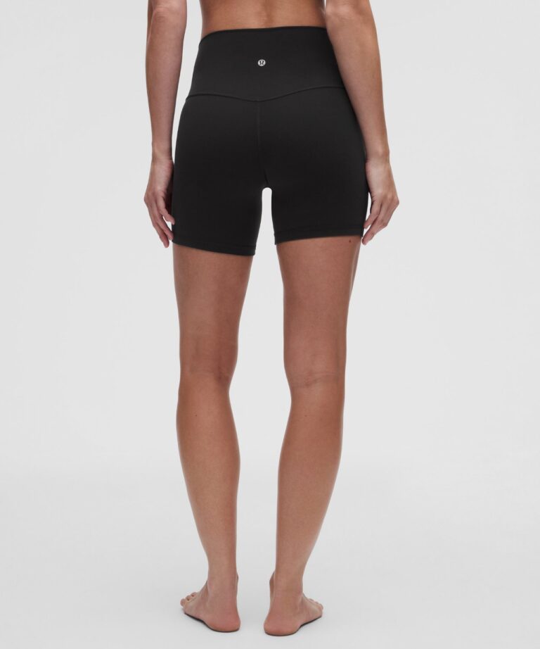 Шорты lululemon Align High-Rise Short 6″ «Black» Женская