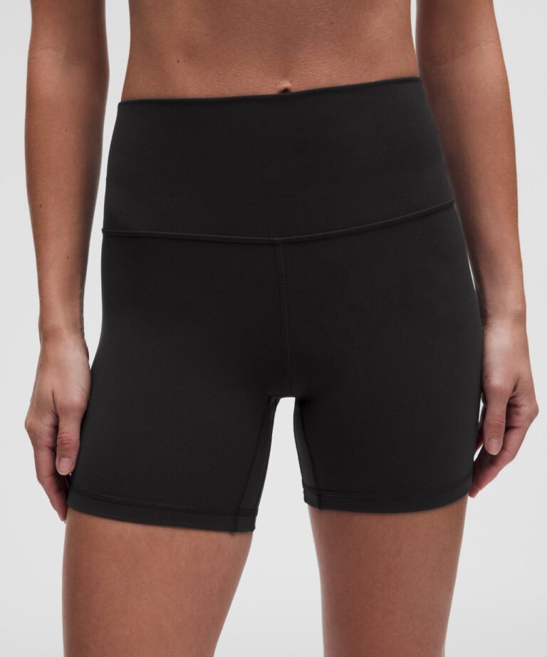 Шорты lululemon Align High-Rise Short 6″ «Black» Женская