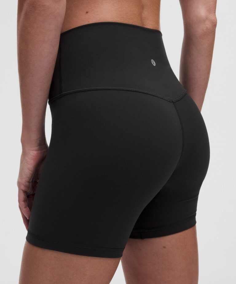 Шорты lululemon Align High-Rise Short 6″ «Black» Женская