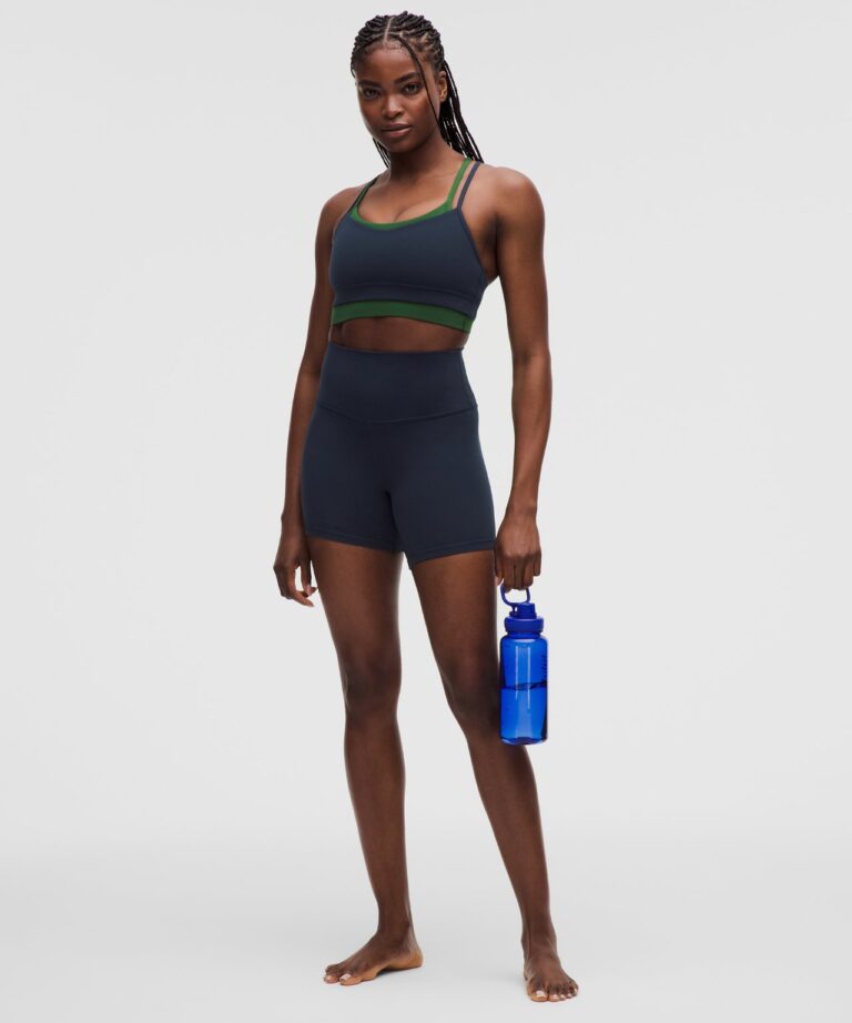 Шорты lululemon Align High-Rise Short 6″ «True Navy» Женская