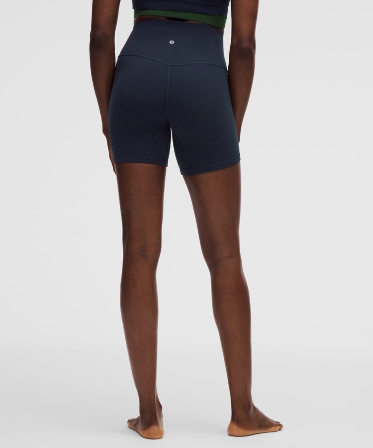 Шорты lululemon Align High-Rise Short 6″ «True Navy» Женская