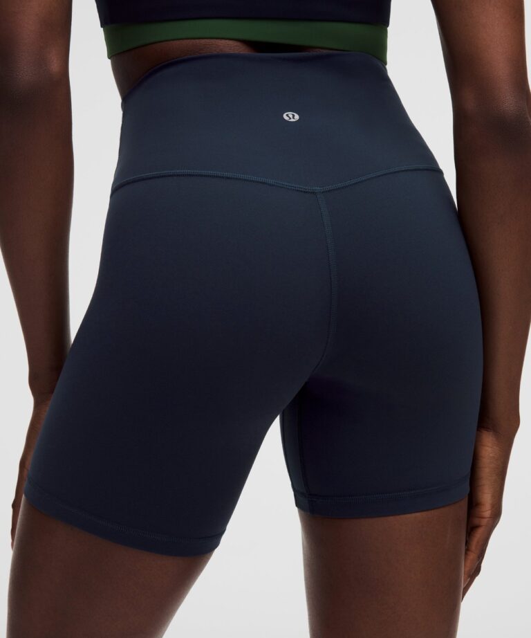 Шорты lululemon Align High-Rise Short 6″ «True Navy» Женская