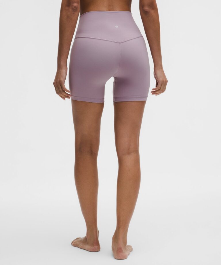 Шорты lululemon Align High-Rise Short 6″ «Lotus Purple» Женская