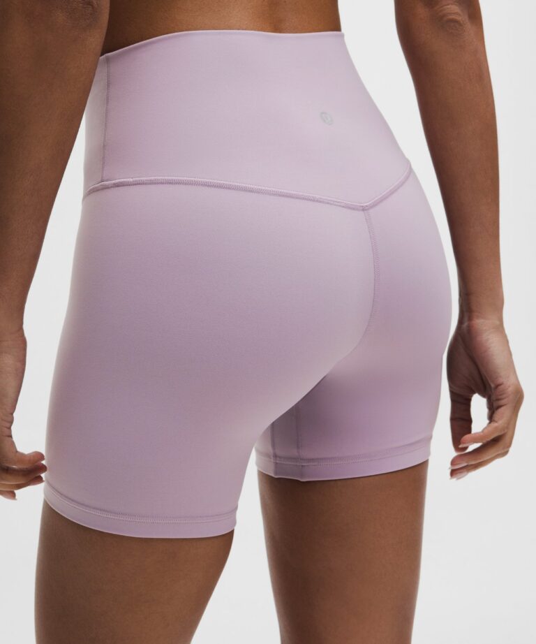 Шорты lululemon Align High-Rise Short 6″ «Lotus Purple» Женская