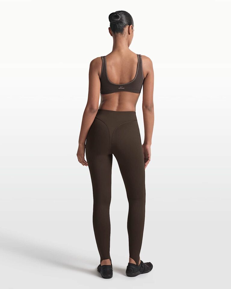 Топ NikeSKIMS Ribbed Seamless Micro-Scoop Bra «Phoenix/Truffle» Женская