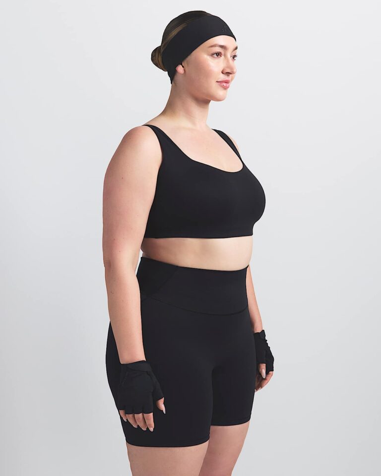 Велосипедки NikeSKIMS Matte High-Waisted 5″ Biker Shorts «Obsidian» Женская