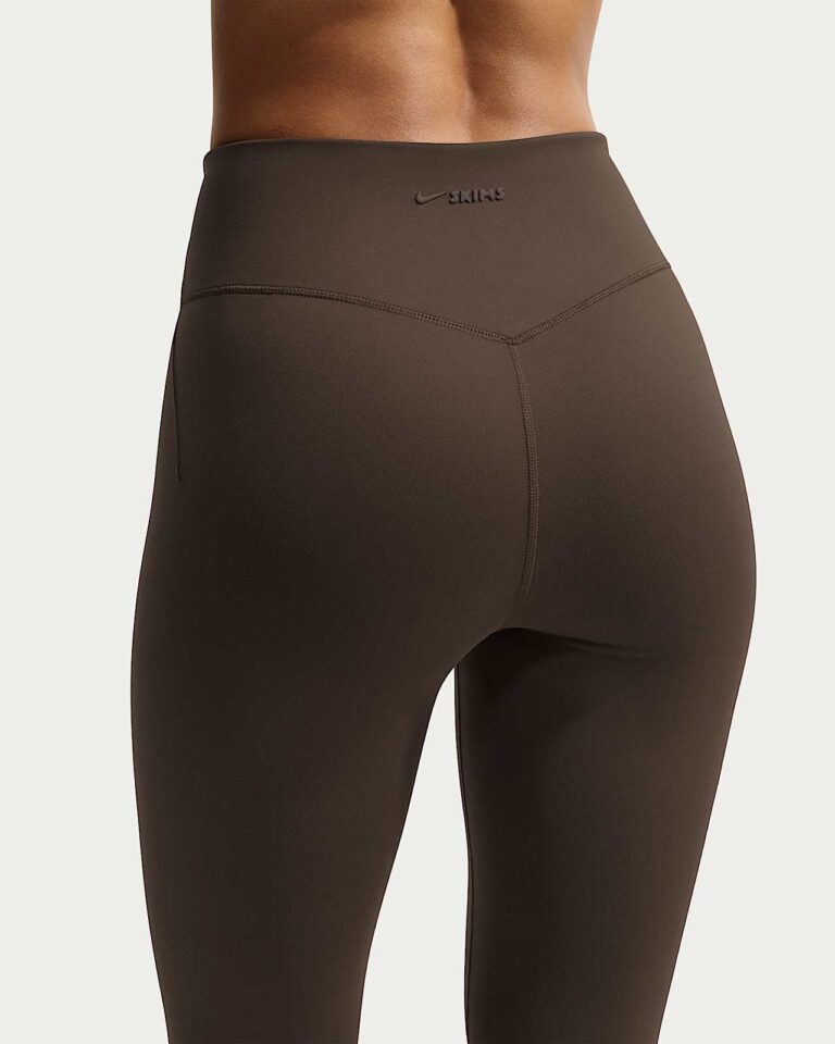Леггинсы NikeSKIMS Matte High-Waisted 26″ Leggings «Dark Sepia» Женская