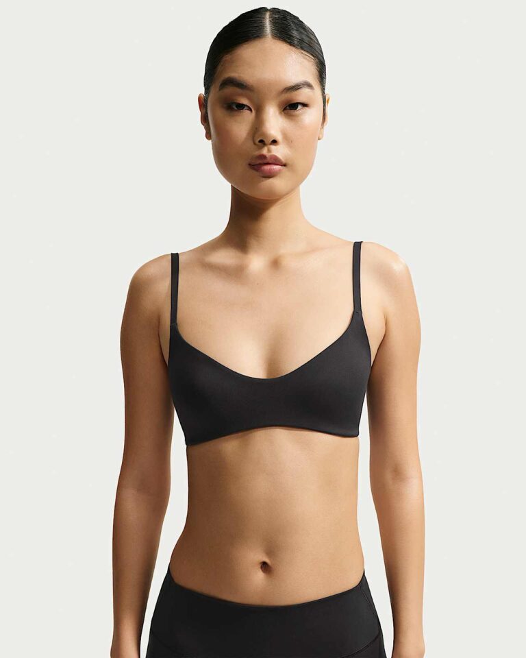 Топ NikeSKIMS Matte Micro-Scoop Bra «Obsidian» Женская