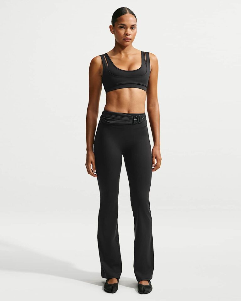Топ NikeSKIMS Matte Double-Strap Scoop Bra «Obsidian» Женская