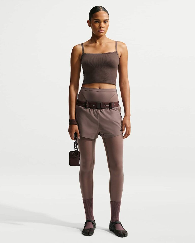 Майка NikeSKIMS Ribbed Seamless Cami Tank Top «Phoenix/Truffle» Женская