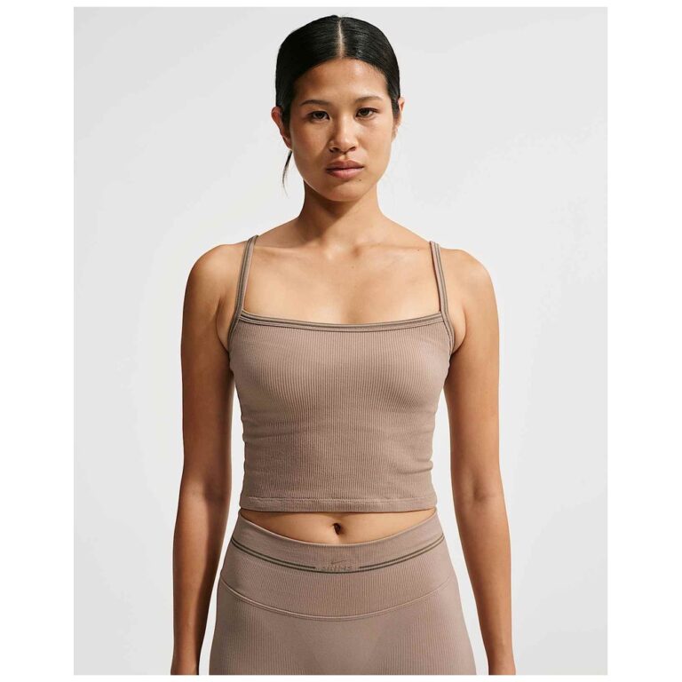 Майка NikeSKIMS Ribbed Seamless Cami Tank Top «Driftwood» Женская