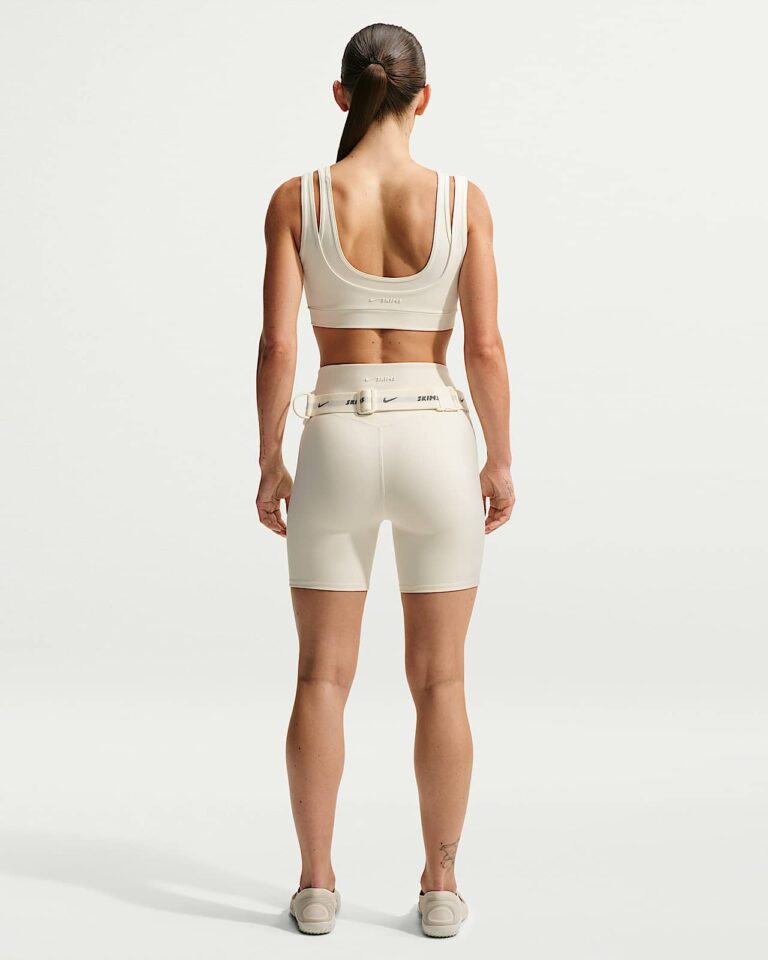 Топ NikeSKIMS Matte Double-Strap Scoop Bra «Actv Ivory» Женская