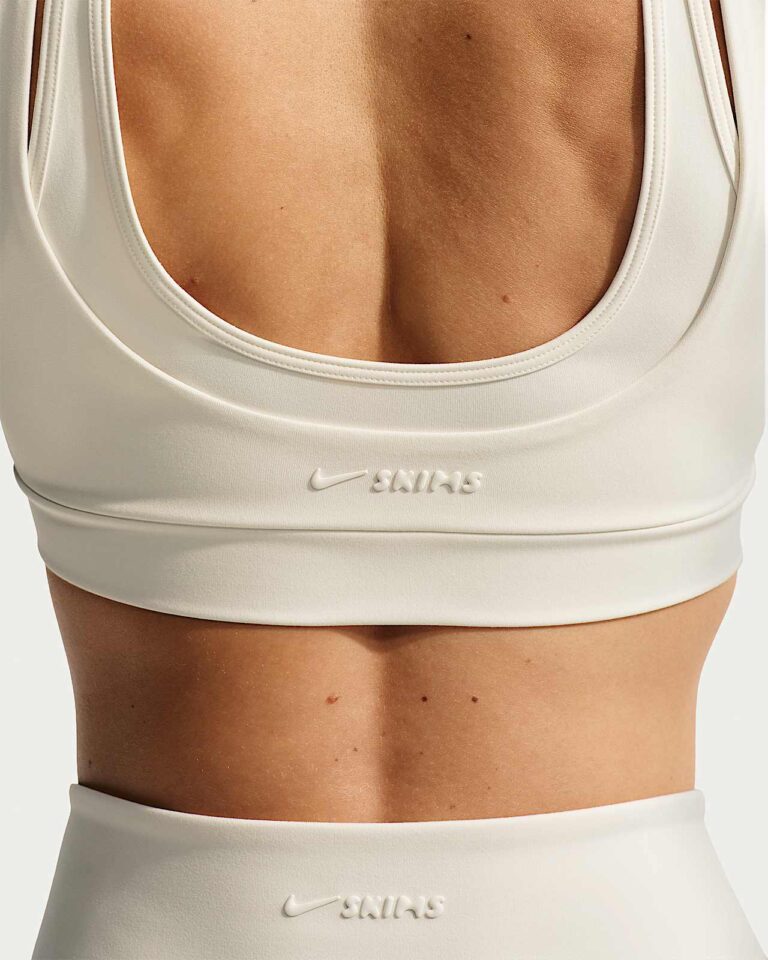Топ NikeSKIMS Matte Double-Strap Scoop Bra «Actv Ivory» Женская