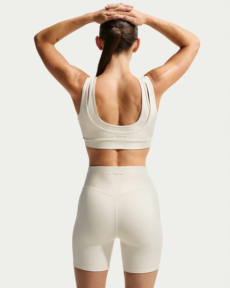 Топ NikeSKIMS Matte Double-Strap Scoop Bra «Actv Ivory» Женская
