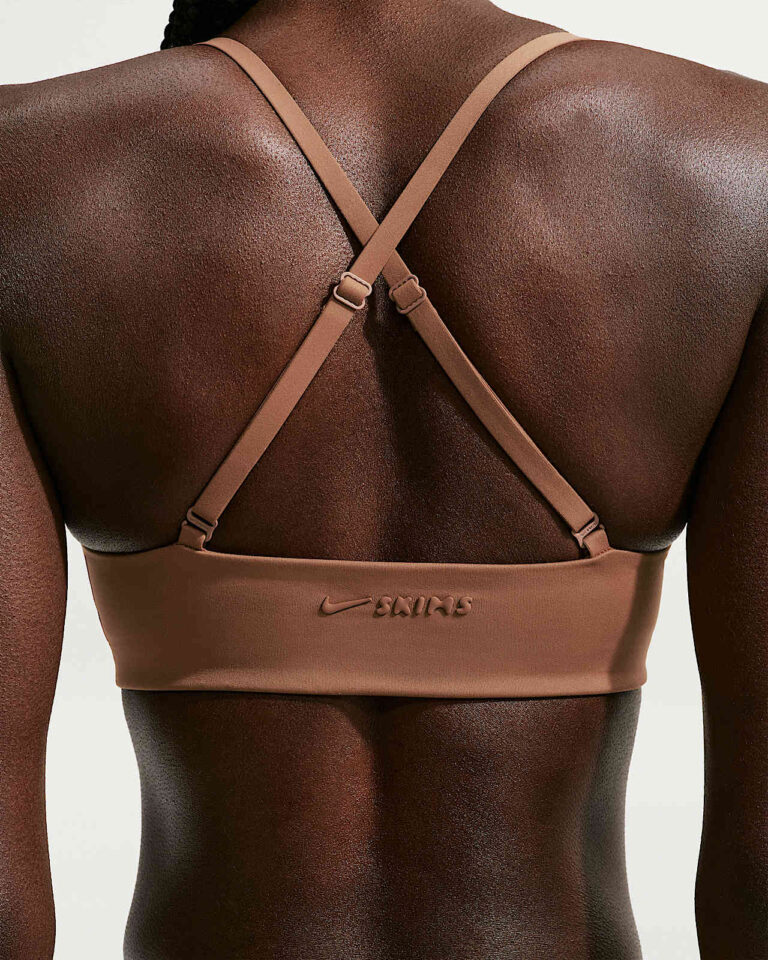 Топ NikeSKIMS Matte Micro-Scoop Bra «Carob Brown» Женская