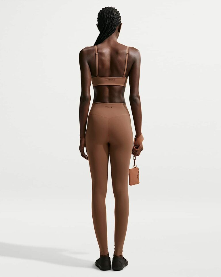 Топ NikeSKIMS Matte Micro-Scoop Bra «Carob Brown» Женская