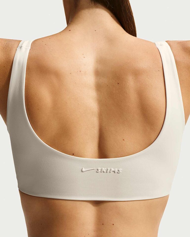 Топ NikeSKIMS Matte Scoop-Neck Bra «Actv Ivory» Женская