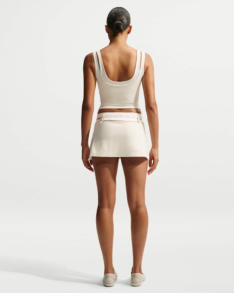 Юбка-шорты NikeSKIMS Matte Skort «Actv Ivory» Женская